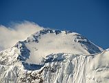 10 Dhaulagiri North Face Summit Area Close Up Climbing Near The Summit Of Dhampus Peak